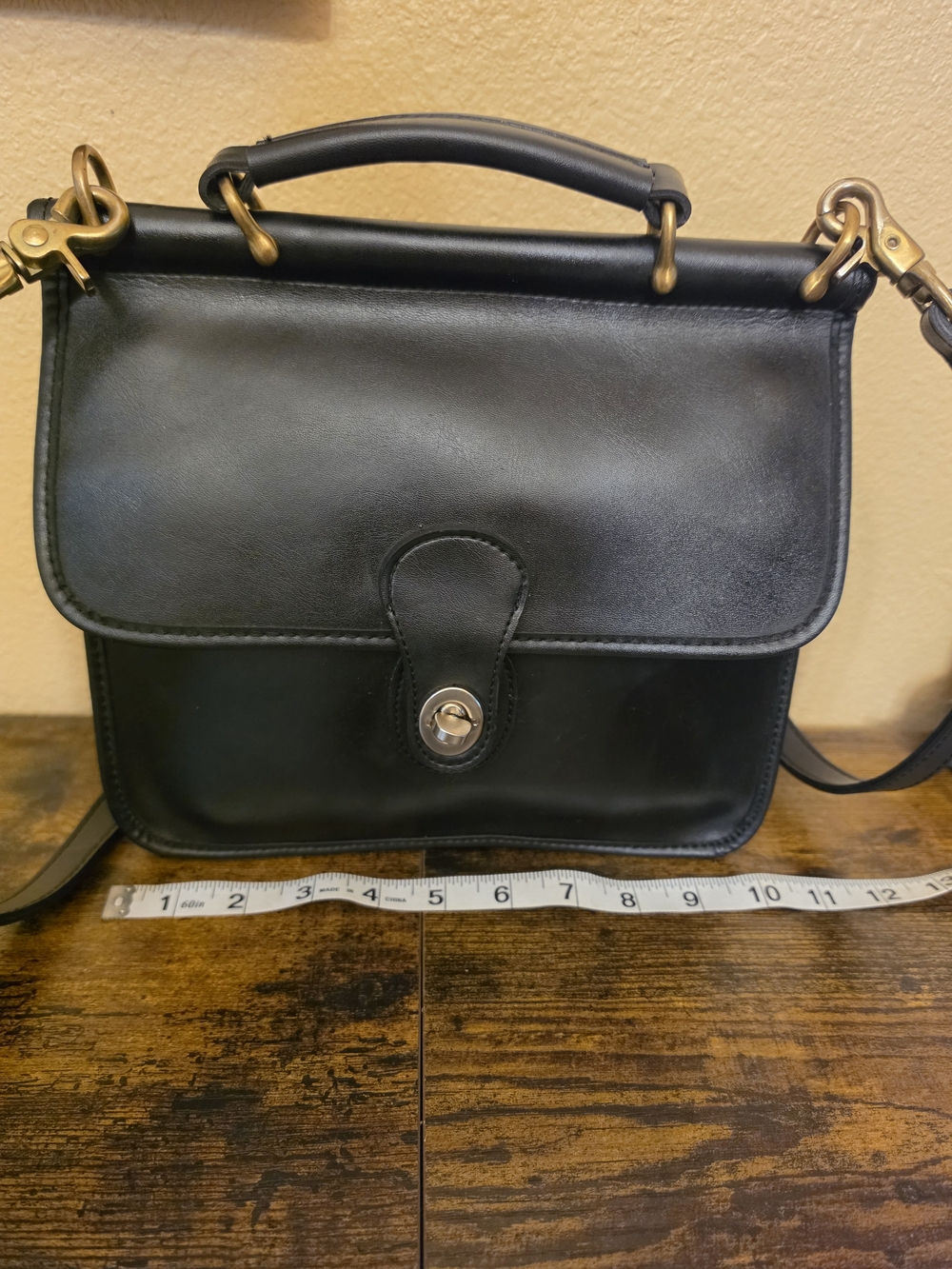 The Cia Coco Trading CO.  Black Crossbody
